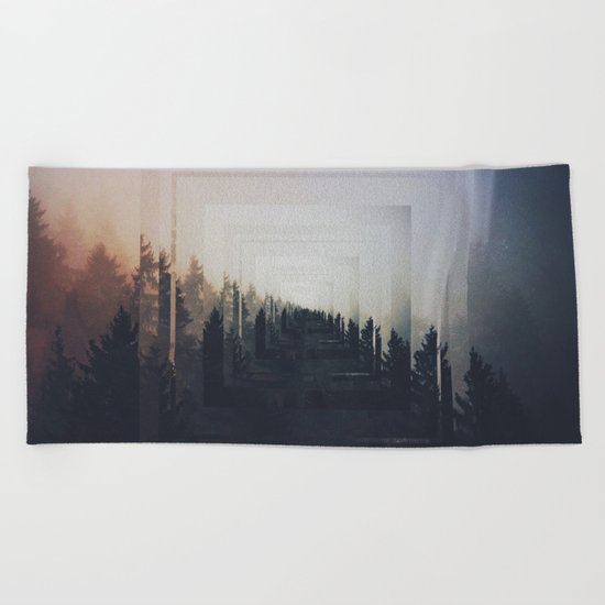 Fractions A87 Beach Towel