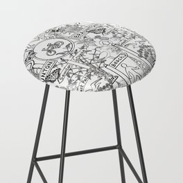 North Devon Colour-in repeat Bar Stool