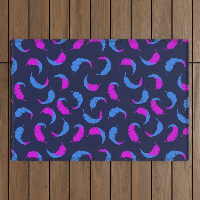 Colorful Plume 01 Outdoor Rug