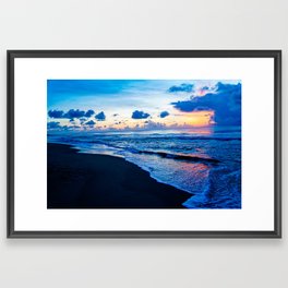 Sunrise over the Atlantic (2018) Framed Art Print