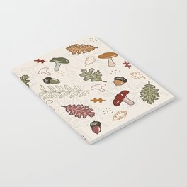 Autumn pattern Notebook