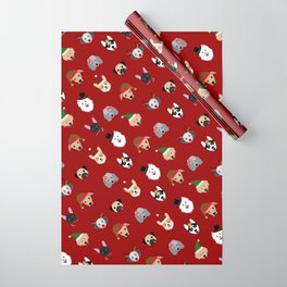 Christmas Dogs Wrapping Paper