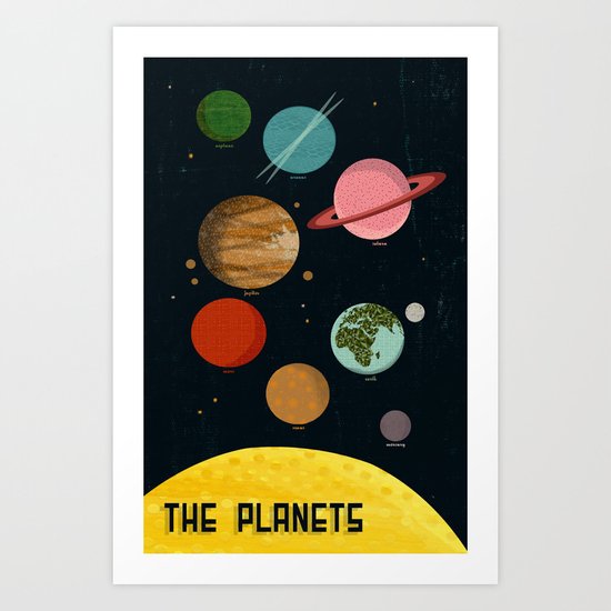 The Planets Art Print