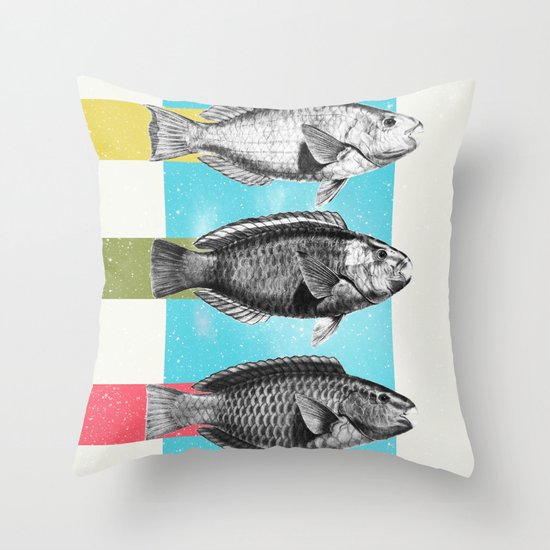 Fish Throw Pillow