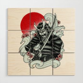 Samurai Wood Wall Art