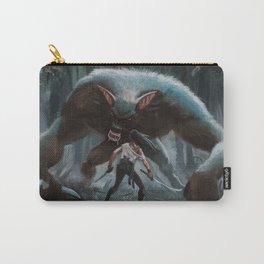 Werewolf meets Heroine in the woods Carry-All Pouch