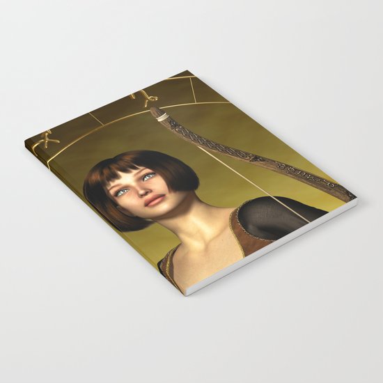 Sagittarius Zodiac Fantasy Notebook