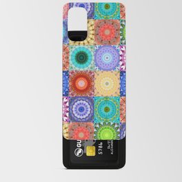 Colorful Patchwork Art - Mandala Medley Android Card Case