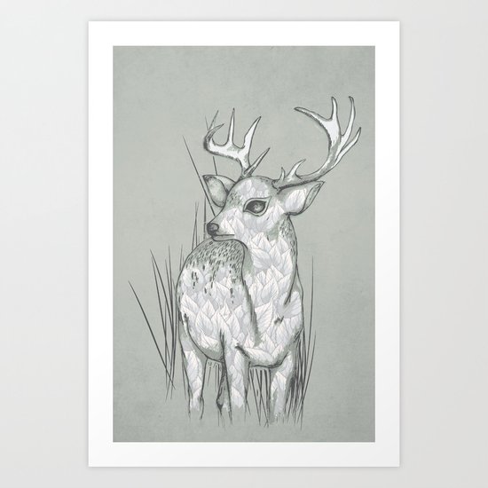 White-Tailed Art Print