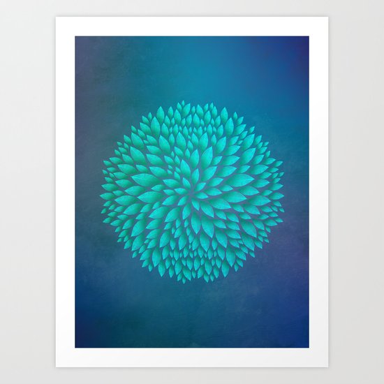 Petal Burst #14 Art Print
