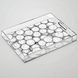 All I Want To Do Is Volleyball Acrylic Tray