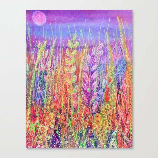 Flower Meadow Canvas Print
