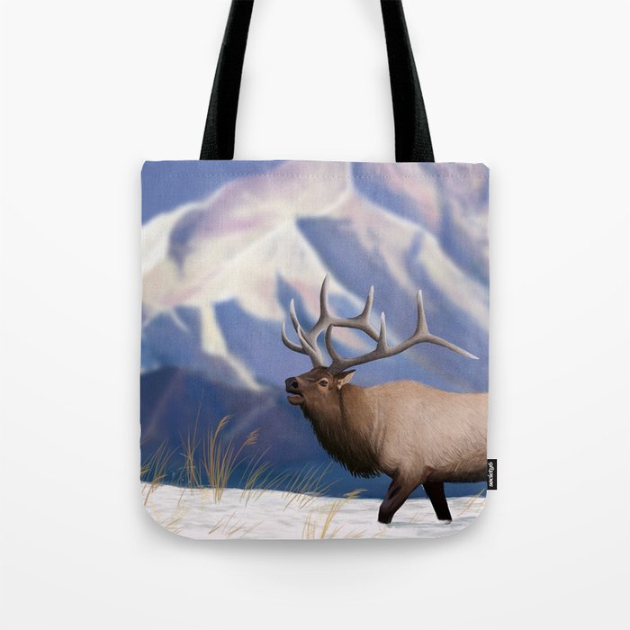 elk tote bag