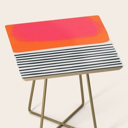 Sunset Ripples Side Table