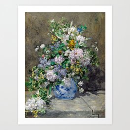 Pierre-Auguste Renoir - Spring Bouquet Art Print