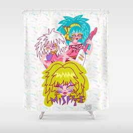 Misfits Jem and the Holograms Shower Curtain