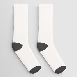 White Salt Socks