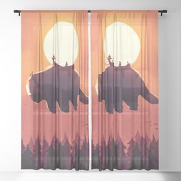 Avatar 10 Sheer Curtain
