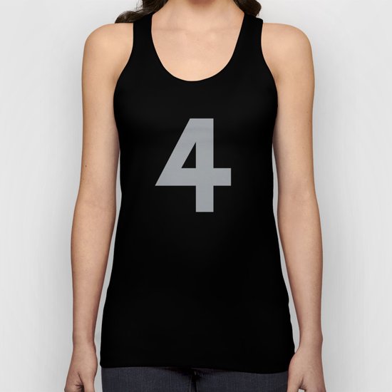 Number 4 Unisex Tank Top