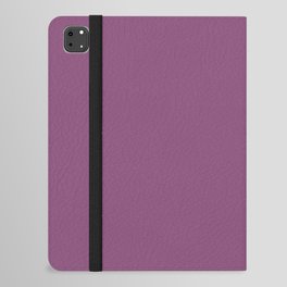 GRAPE RIOT COLOR. Purple solid color iPad Folio Case