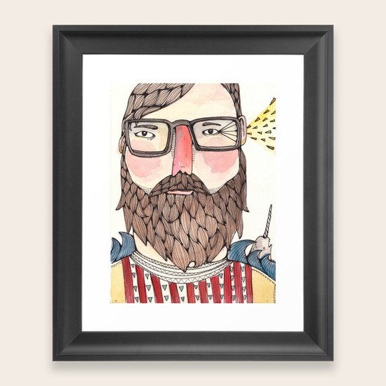 Charlie Framed Art Print