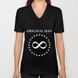 The Original Man  V Neck T Shirt