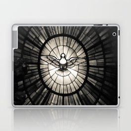 The Holy Spirit as a dove Laptop Skin