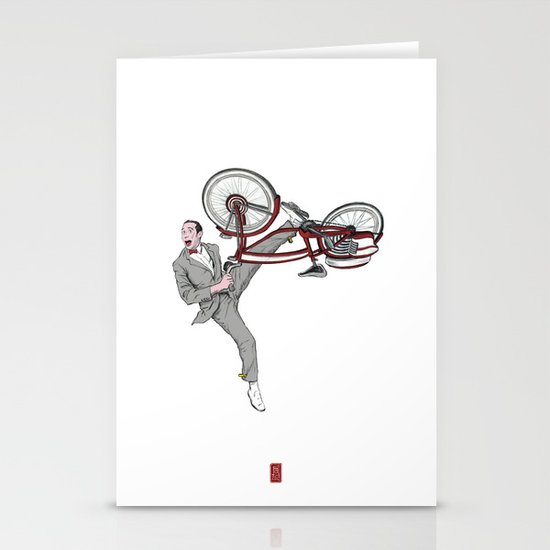 Pee Wee Herman #3 Stationery Cards