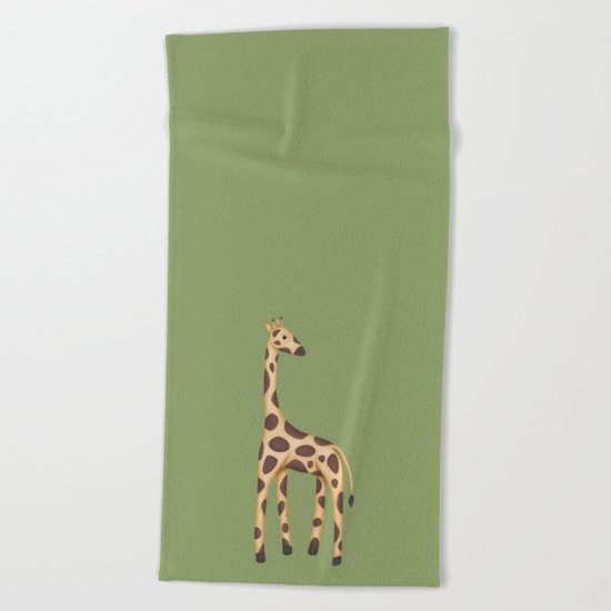 Giraffe Beach Towel