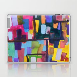 abstract districts Laptop Skin