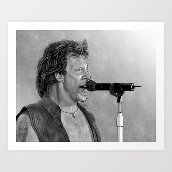 Jon Bon Jovi Art Print