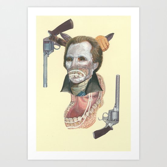 Black Tarantula Art Print