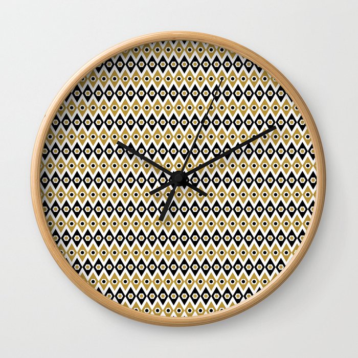 African pattern Wall Clock