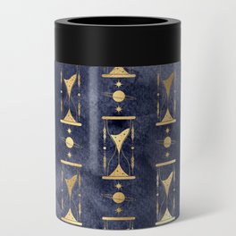 magick gold moon celestial pattern Can Cooler