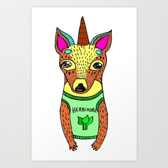 herbivore Art Print