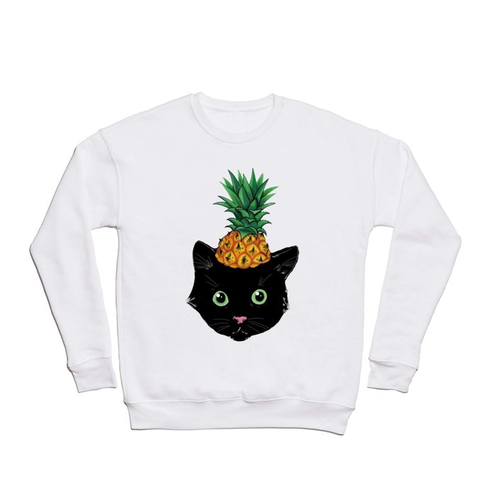 Pineapple Kitty Crewneck Sweatshirt