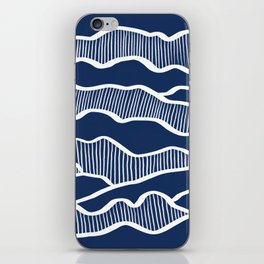 Abstract mountains line 2 iPhone Skin