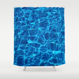 Poolside Shower Curtain