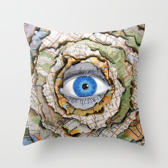 Seeing Through Illusions Throw Pillow