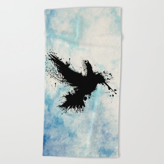 Hummingsplat Beach Towel