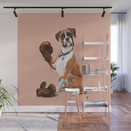 Boxer Dog Wall Murals For Any Decor Style Society6