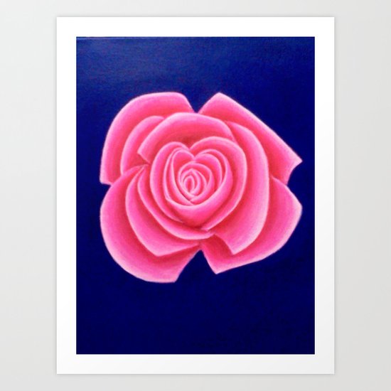Pink Art Print