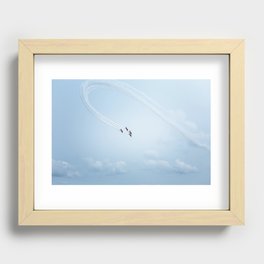 Airplane Curves Recessed Framed Print