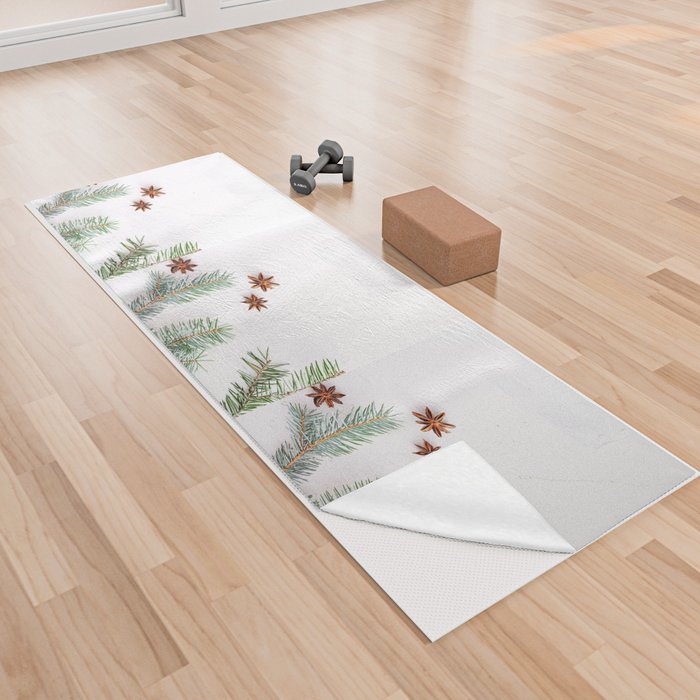 chirstmas Yoga Towel