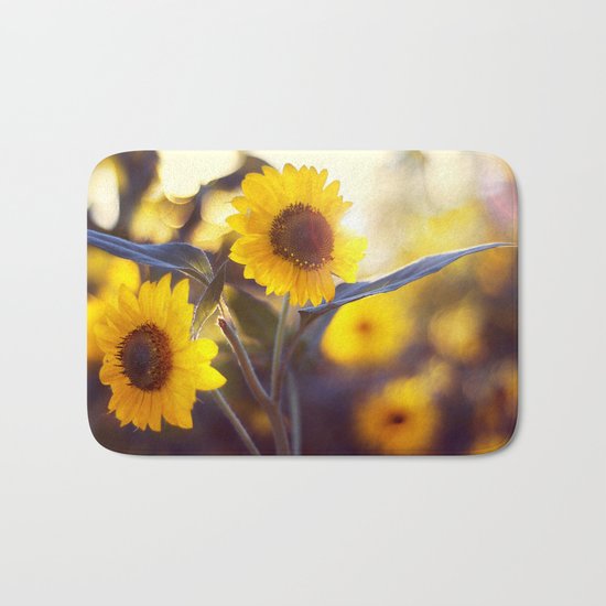 Sunflowers Bath Mat