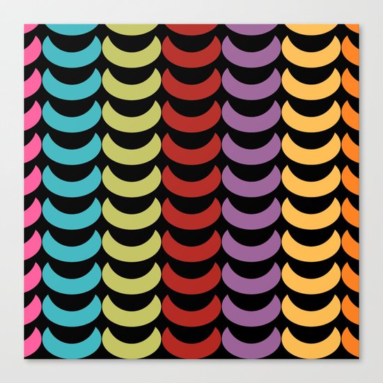 Seamless Geometric Pattern VI Canvas Print