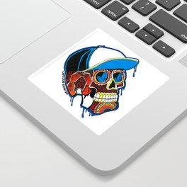 Utah's Skull Sticker