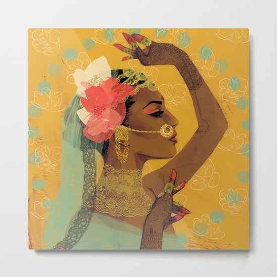 Lakmé Metal Print