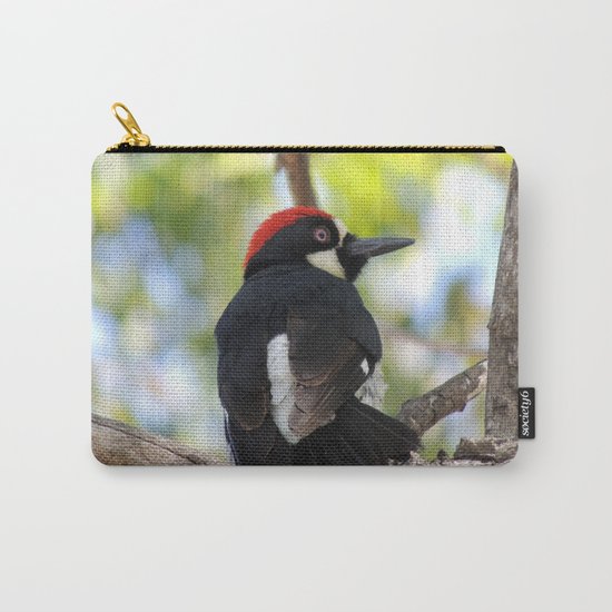 Acorn Woodpecker in Malibu Carry-All Pouch