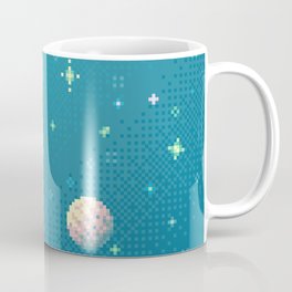 Brain Planet (8bit) Coffee Mug